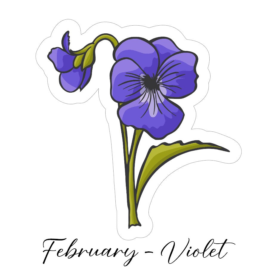 ~ Birth Flower Stickers ~