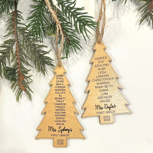 Teacher Tree Ornament