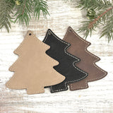 Leatherette Tree Ornament