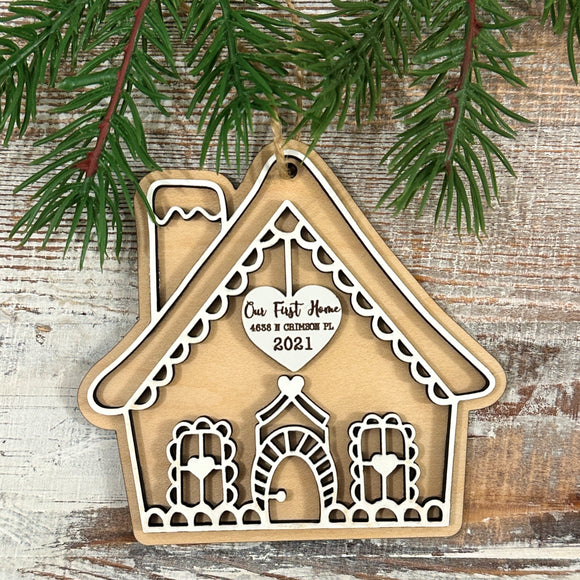 Gingerbread House Ornament