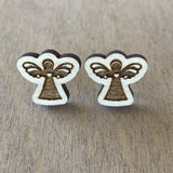 Christmas Wood Studs - 9 Designs!